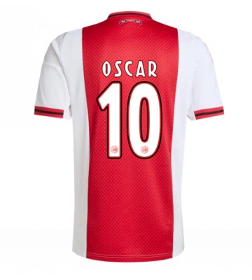 Ajax Oscar Gloukh #10 Hjemmebanetrøje 2025-26 Kortærmet